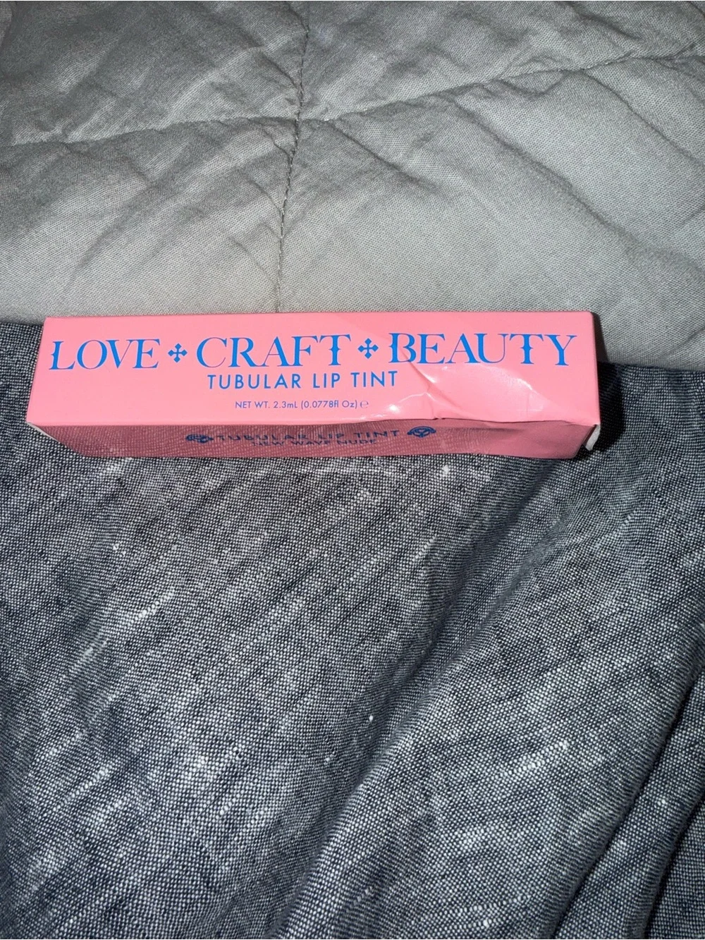 LOVE+CRAFT+BEAUTY Tubular Lip Tint New Wave Nude 2.3 mL NIB